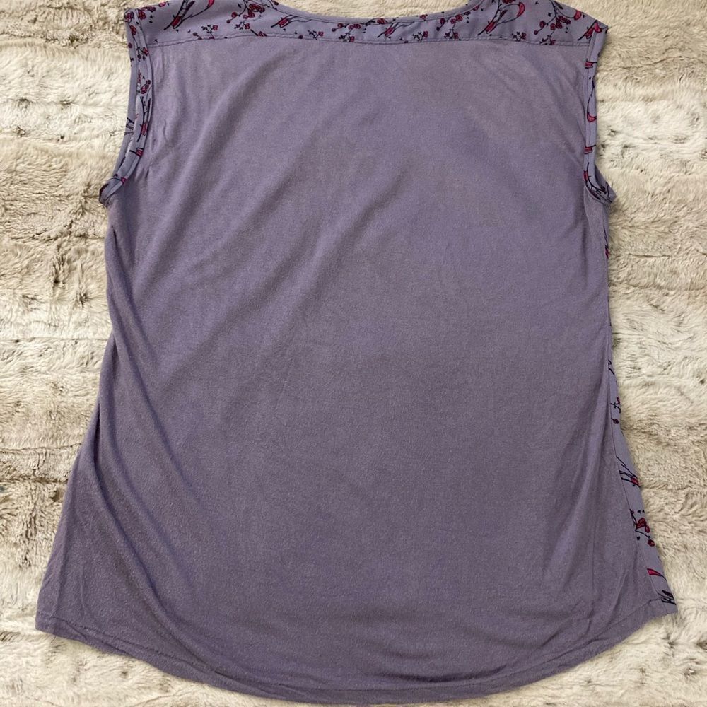 : : Gap Bird Print Blouse Top : : - Picture 5 of 12